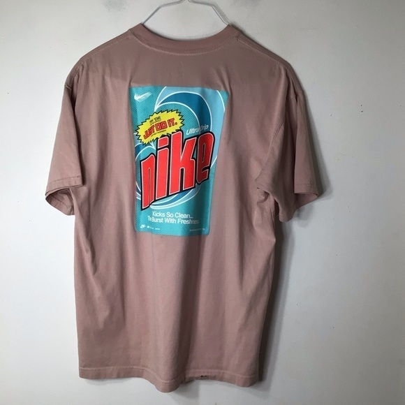 Nike Tshirt top women medium retro pink - Picture 7 of 8
